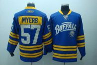 Buffalo Sabres -57 Tyler Myers Stitched Light Blue 2010 New Third 50TH NHL Jersey