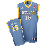 Denver Nuggets #15 Carmelo Anthony Stitched Baby Blue Youth NBA Jersey