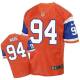 Nike Denver Broncos #94 DeMarcus Ware Orange Throwback Men's Stitched NFL Elite Jersey