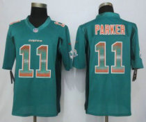 2015 New Nike Miami Dolphins -11 Parker Green Strobe Limited Jersey
