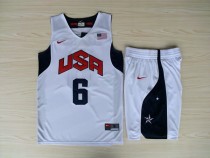Ten team USA 2012 dreams -6 Lebron James-white