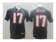 Nike Atlanta Falcons 17 Hester black jerseys(Elite