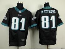 Nike Philadelphia Eagles #81 Jordan Matthews Black Alternate Men's Stitched NFL New Elite Jersey