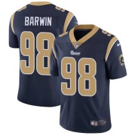 Nike Rams -98 Connor Barwin Navy Blue Team Color Stitched NFL Vapor Untouchable Limited Jersey