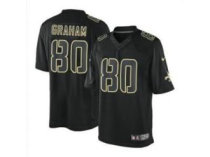 NEW jerseys new orleans saints -80 graham black(Impact Limited)