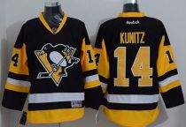 Pittsburgh Penguins -14 Chris Kunitz Black Alternate Stitched NHL Jersey