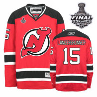 New Jersey Devils -15 Jamie Langenbrunner 2012 Stanley Cup Finals Red Stitched NHL Jersey