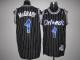Mitchell And Ness Orlando Magic -1 Tracy Mcgrady Stitched Black Throwback NBA Jersey