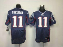 Nike Patriots -11 Julian Edelman Navy Blue Team Color Stitched NFL Elite Jersey