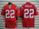 Nike New England Patriots -22 Stevan Ridley Red Alternate Mens Stitched NFL Elite Jersey