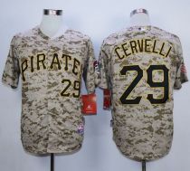 Pittsburgh Pirates #29 Francisco Cervelli Camo Alternate Cool Base Stitched MLB Jersey