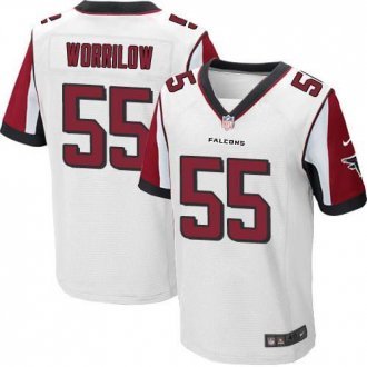 Nike Atlanta Falcons 55 Paul Worrilow White Stitched NFL Elite Jersey