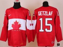 Olympic 2014 CA 15 Ryan Getzlaf Red Stitched NHL Jersey