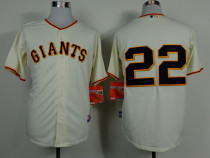 San Francisco Giants #22 Will Clark Cream Home Cool Base Stitched MLB Jersey