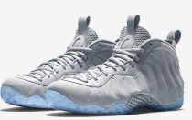 Authentic Nike Air Foamposite One Grey Suede