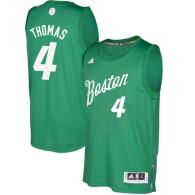 Boston Celtics -4 Isaiah Thomas Green 2016-2017 Christmas Day Stitched NBA Jersey
