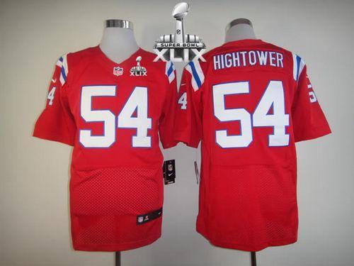 Nike New England Patriots -54 Dont'a Hightower Red Alternate Super Bowl XLIX Mens Stitched NFL Elite