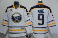 Buffalo Sabres -9 Evander Kane White Stitched NHL Jersey