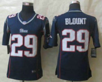 Nike New England Patriots -29 LeGarrette Blount Navy Blue Team Color Stitched NFL Game Jersey