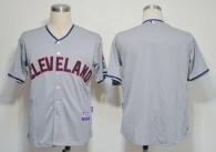 Cleveland Indians Blank Grey Cool Base Stitched MLB Jersey