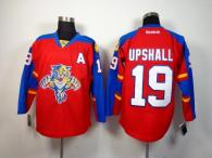 Florida Panthers -19 Scottie Upshall Red Home Stitched NHL Jersey