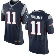 Nike New England Patriots -11 Julian Edelman Navy Blue Team Color Stitched NFL New Elite Jersey