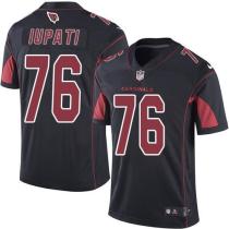 Nike Cardinals -76 Mike Iupati Black Stitched NFL Color Rush Limited Jersey
