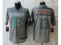 NEW Miami Dolphins -13 Marino Grey Jerseys(Vapor Elite)