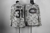 Montreal Canadiens -31 Carey Price Camo Stitched NHL Jersey