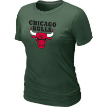 NBA Chicago Bulls Big Tall Primary Logo  Women T-Shirt (4)