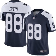 Nike Cowboys -88 Michael Irvin Navy Blue Thanksgiving Stitched NFL Vapor Untouchable Limited Throwba