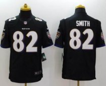 Nike Baltimore Ravens -82 Torrey Smith Black Alternate NFL New Limited Jersey