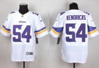 Nike Minnesota Vikings #54 Eric Kendricks White Men's Stitched NFL Elite Jersey