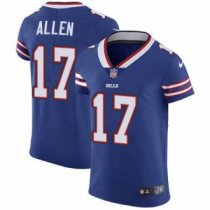 Nike Bills -17 Josh Allen Royal Blue Team Color Stitched NFL Vapor Untouchable Elite Jersey