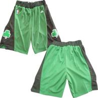 Boston Celtics Green black NBA Shorts