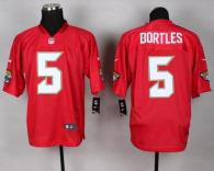 Nike Jacksonville Jaguars #5 Blake Bortles Red Men's Stitched NFL Elite QB Practice Jersey