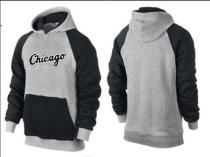 Chicago White Sox Pullover Hoodie Grey & Black