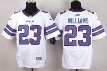 Nike Buffalo Bills -23 Aaron Williams White Stitched NFL New Elite Jersey