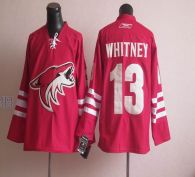 Arizona Coyotes -13 Whitney Red Stitched NHL Jersey