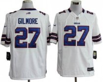 Nike Bills -27 Stephon Gilmore White Stitched NFL Game Jersey