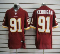 Nike Redskins -91 Ryan Kerrigan Burgundy Red Team Color Stitched NFL Elite Jersey