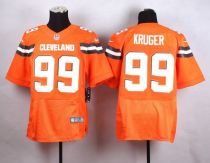 Nike Cleveland Browns -99 Paul Kruger Orange Alternate Men's Stitched NFL New Elite Jersey
