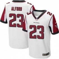 Nike Atlanta Falcons 23 Robert Alford White Stitched NFL Elite Jersey