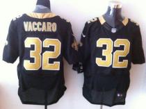 Nike New Orleans Saints #32 Kenny Vaccaro Black Team Color Men's Stitched NFL Elite Jersey