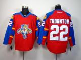 Florida Panthers -22 Shawn Thornton Red Home Stitched NHL Jersey