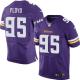 Nike Minnesota Vikings #95 Sharrif Floyd Purple Team Color Men's Stitched NFL Elite Jersey