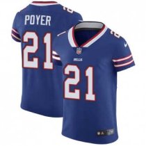 Nike Bills -21 Jordan Poyer Royal Blue Team Color Stitched NFL Vapor Untouchable Elite Jersey