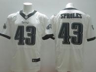 Nike Philadelphia Eagles #43 Darren Sproles Whtie Men's Stitched NFL New Elite Jersey