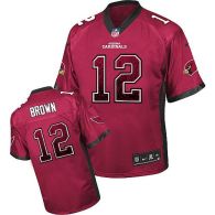 Nike Cardinals -12 John Brown Red Team Color Men's Stitched NFL Elite Drift Fashion Jersey