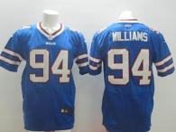 Nike Bills -94 Mario Williams Royal Blue Team Color Men's Stitched NFL New Elite Jersey